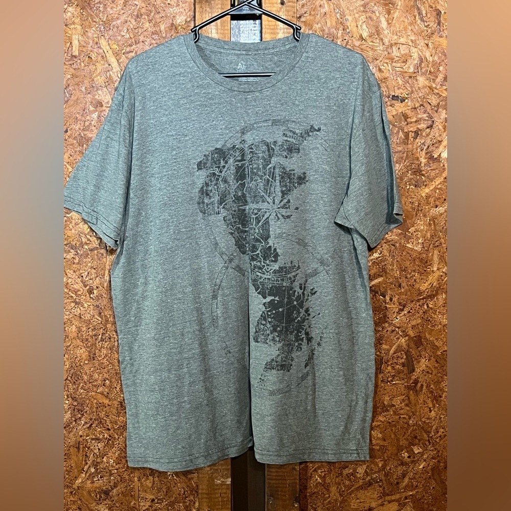 American eagle large gray men short sleeve T-shirt